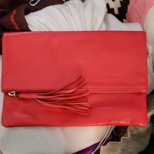 Leather crossbody